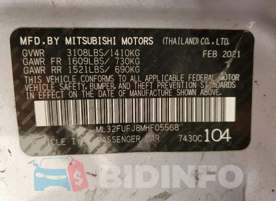 ML32FUFJ8MHF05568 Photo# 12