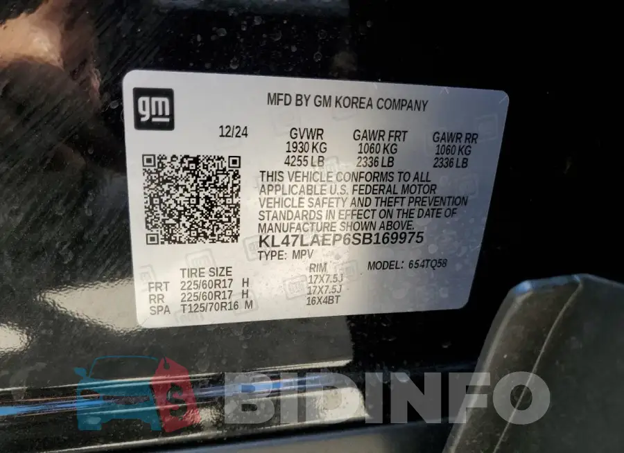 KL47LAEP6SB169975 Photo# 13
