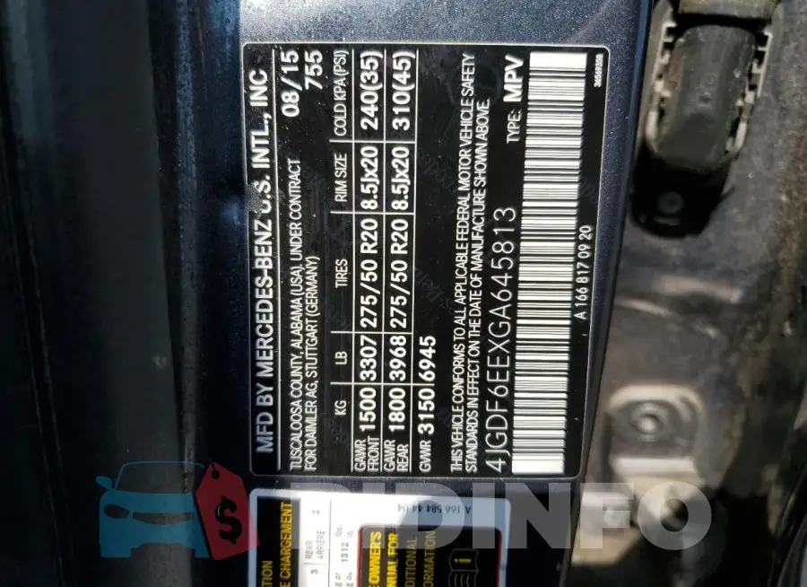 4JGDF6EEXGA645813 Photo# 13