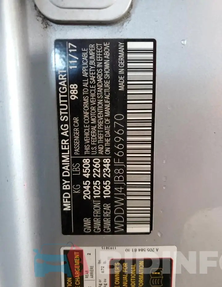 WDDWJ4JB8JF669670 Photo# 12