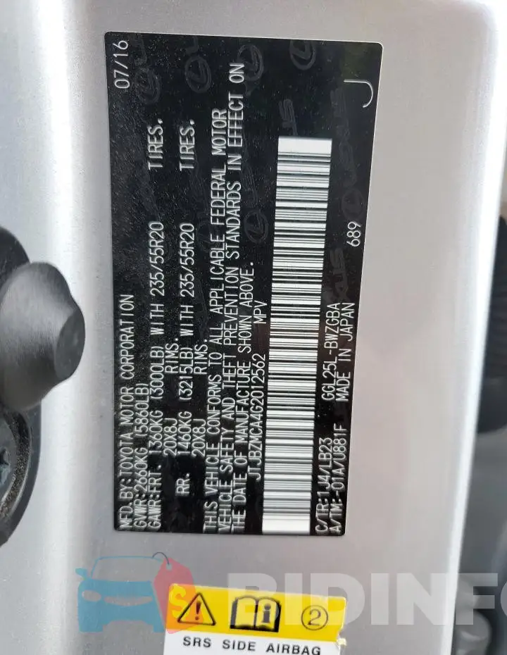 JTJBZMCA4G2012562 Photo# 14