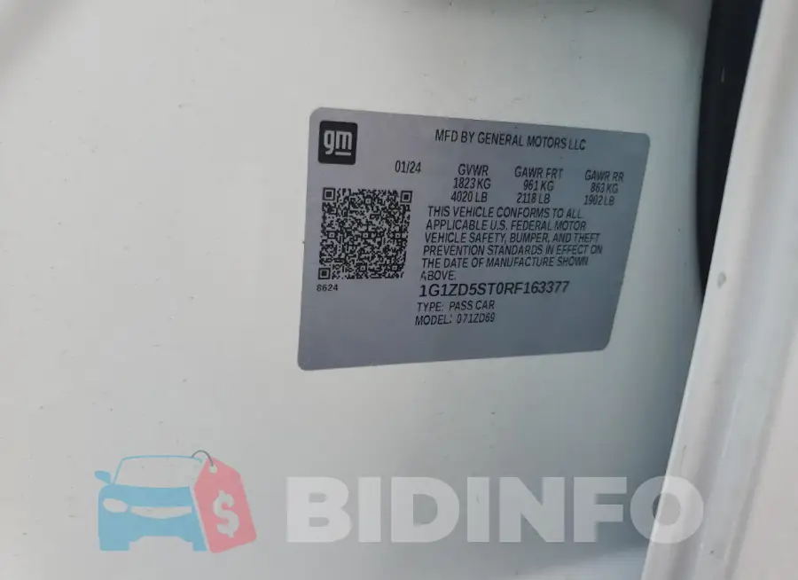 1G1ZD5ST0RF163377 Photo# 13
