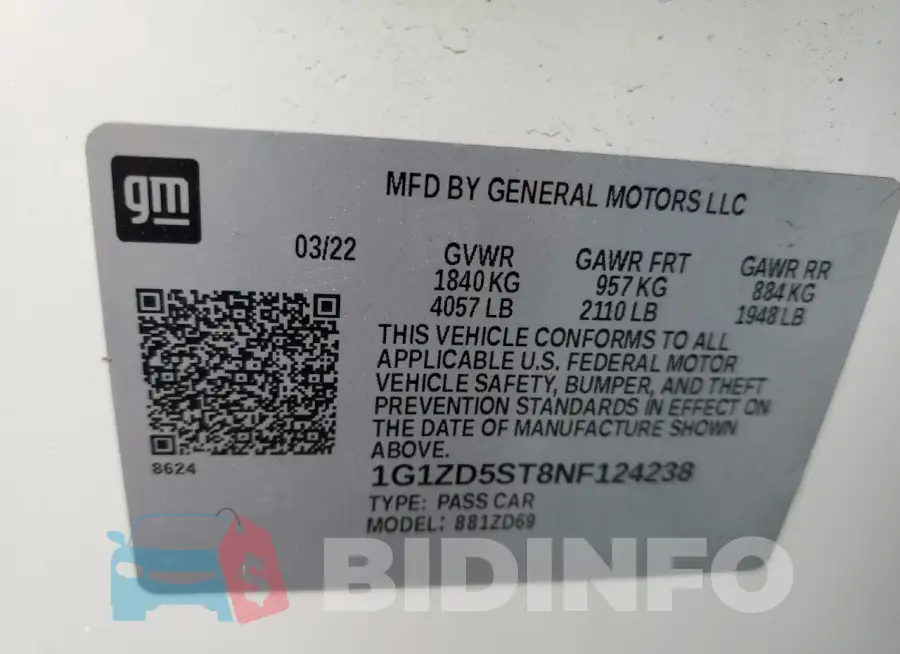 1G1ZD5ST8NF124238 Photo# 12