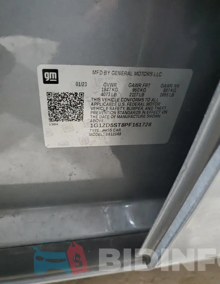 1G1ZD5ST8PF161728 Photo# 13