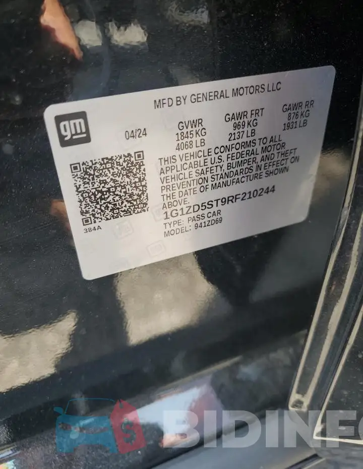 1G1ZD5ST9RF210244 Photo# 12