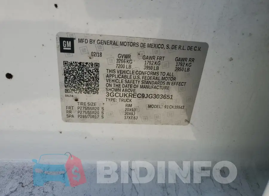 1GCRCREC6HZ332571 Photo# 13