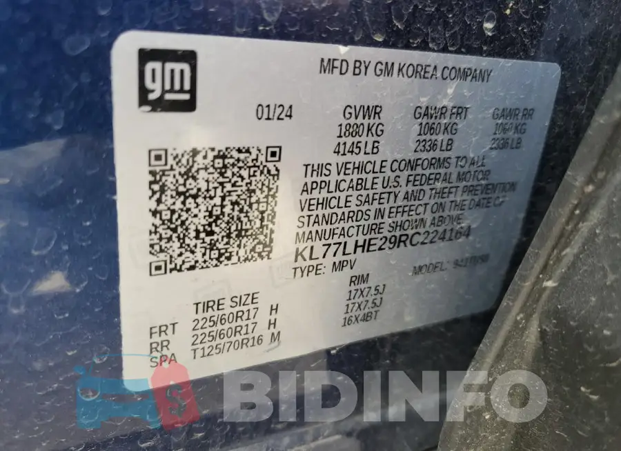 KL77LHE29RC224164 Photo# 13
