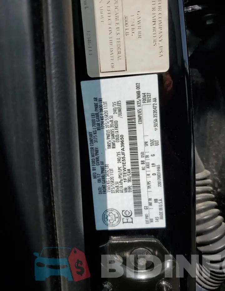 1FTEW1E55JFA39650 Photo# 12