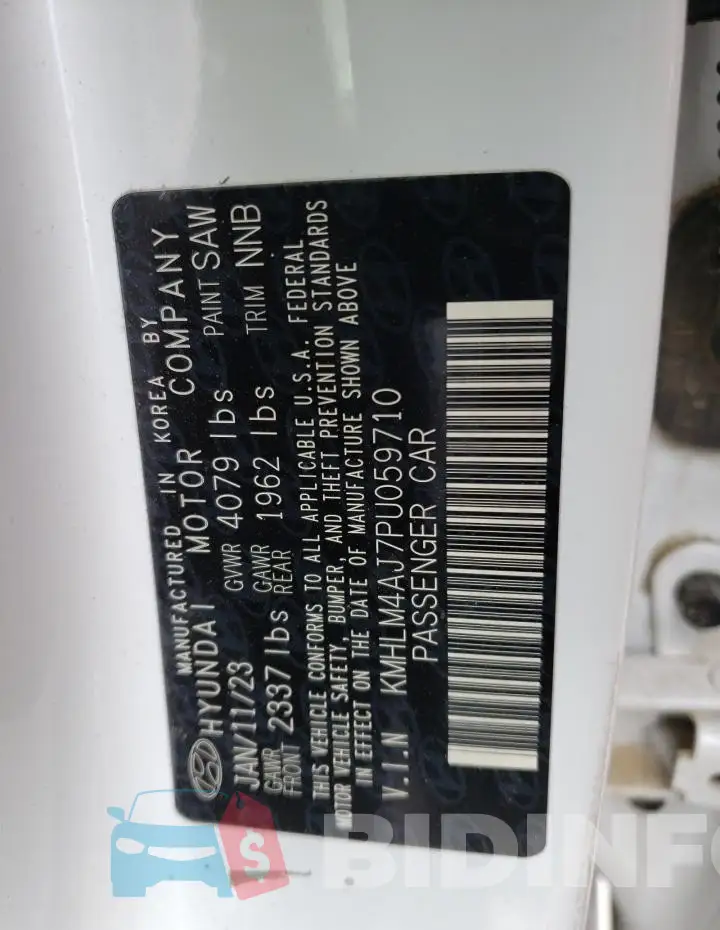 KMHLM4AJ7PU059710 Photo# 12