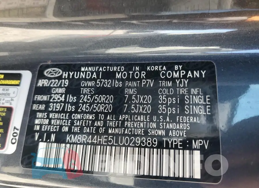 KM8R44HE5LU029389 Photo# 14