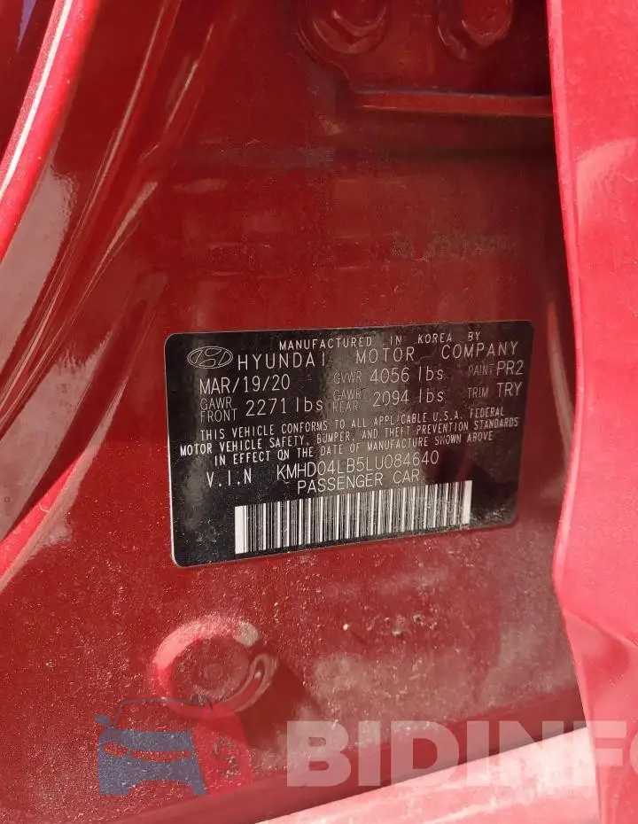KMHD04LB5LU084640 Photo# 13