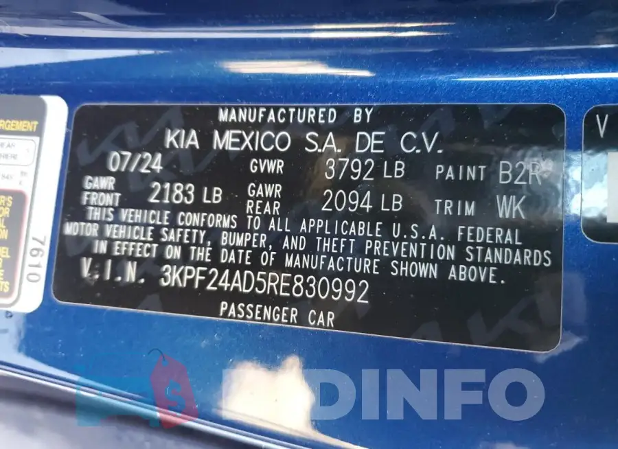 3KPF24AD5RE830992 Photo# 13