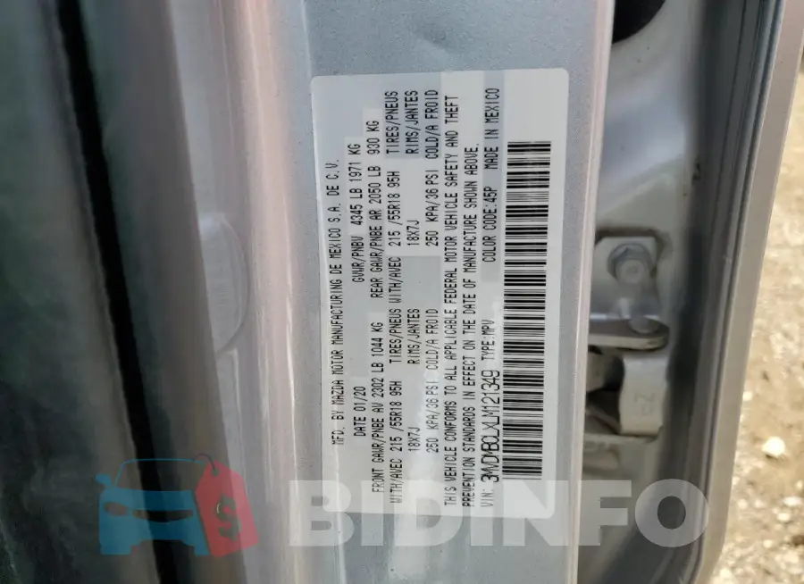 3MVDMBCLXLM121349 Photo# 13