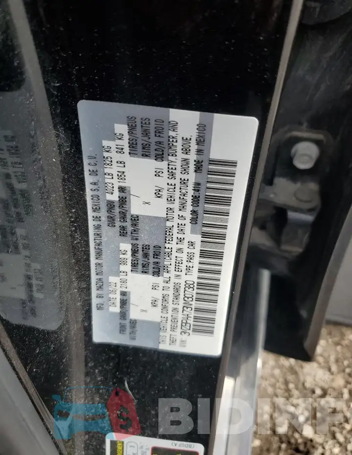 3MZBPAA73NM307380 Photo# 12