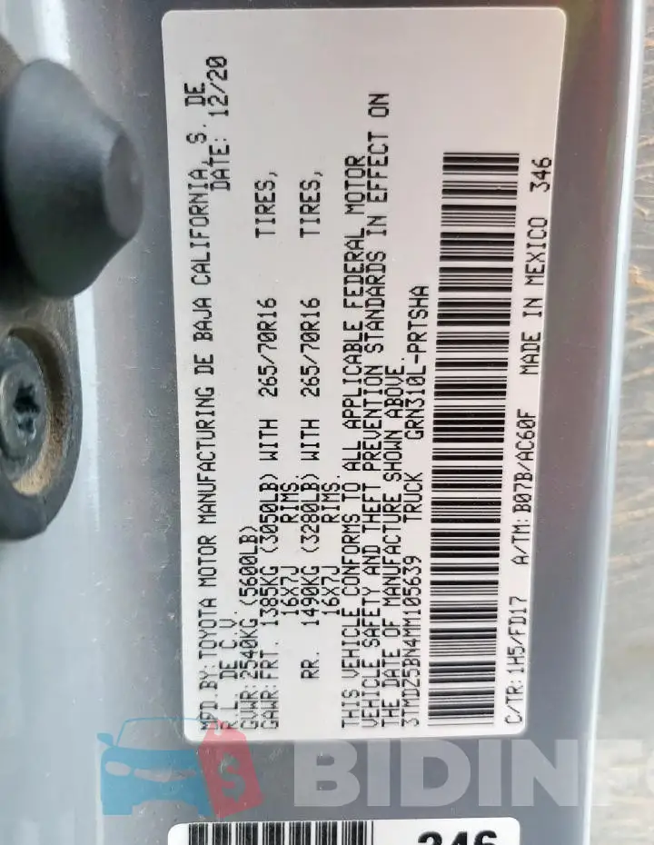 3TMDZ5BN4MM105639 Photo# 12