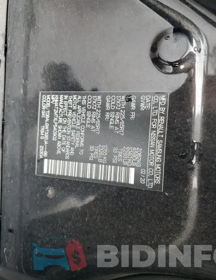 KNMAT2MTXLP540902 Photo# 13