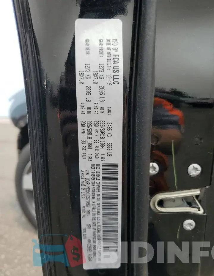 1C4PJMDXXLD579067 Photo# 14