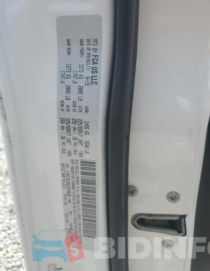 1C4PJMLB4KD478689 Photo# 13