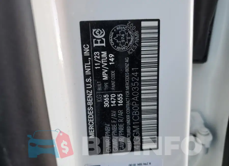 4JGGM1CB0PA035241 Photo# 14