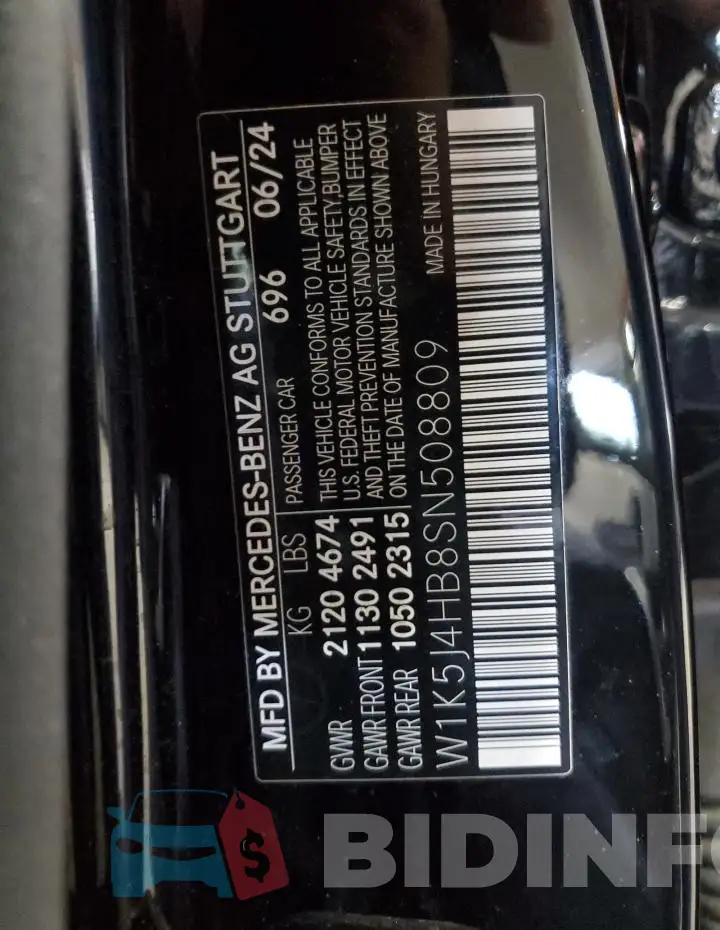 W1K5J4HB8SN508809 Photo# 12