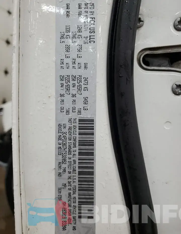 3C4PDCBG7HT532052 Photo# 14