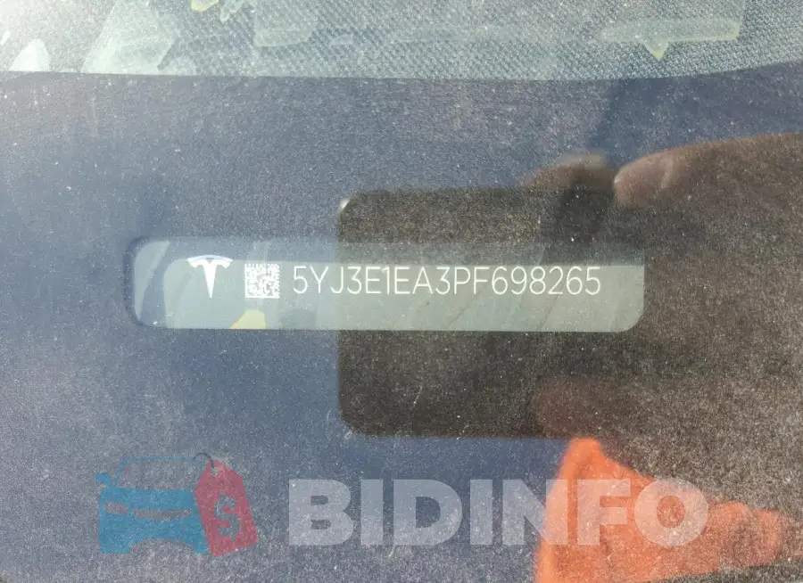 5YJ3E1EA3PF698265 Photo# 12