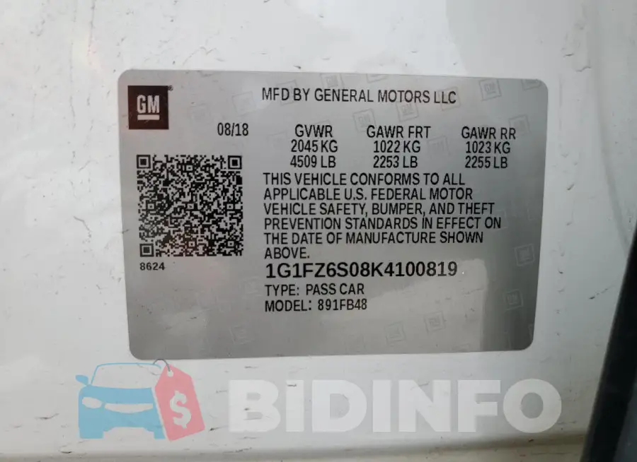 1G1FZ6S08K4100819 Photo# 12