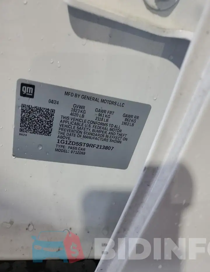 1G1ZD5ST9RF213807 Photo# 12