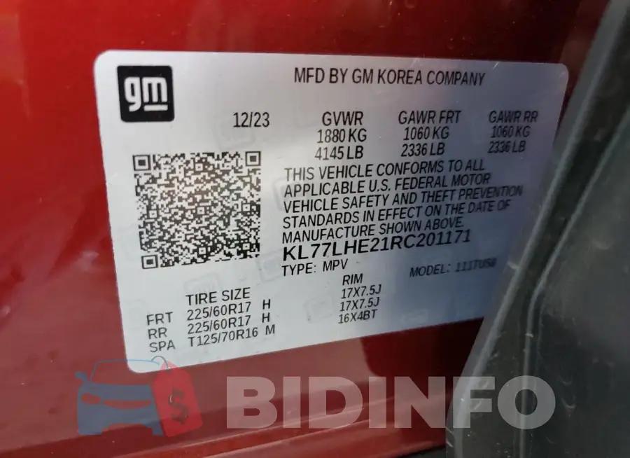 KL77LHE21RC201171 Photo# 12