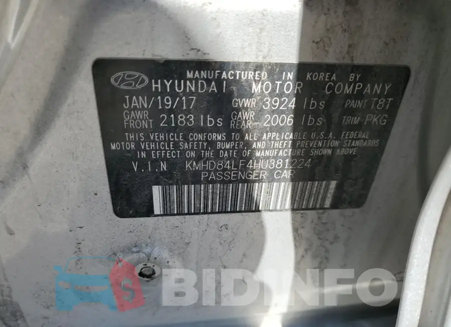 KMHD84LF4HU381224 Photo# 12
