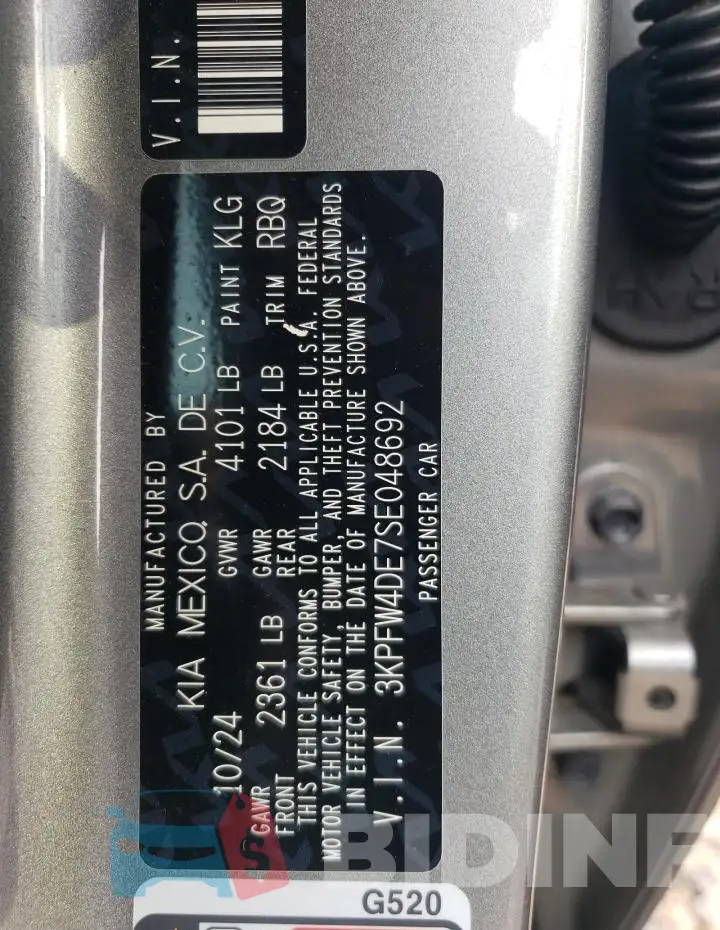 3KPFW4DE7SE048692 Photo# 13