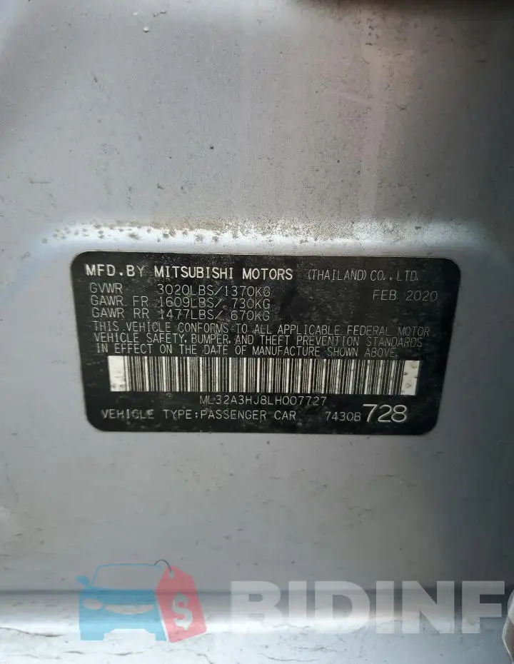 ML32A3HJ8LH007727 Photo# 12