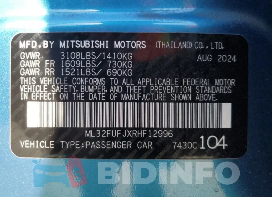 ML32FUFJXRHF12996 Photo# 13