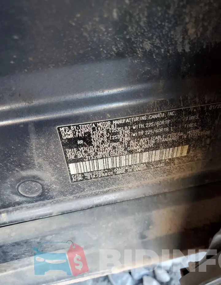 2T3J1RFVXLC087528 Photo# 13
