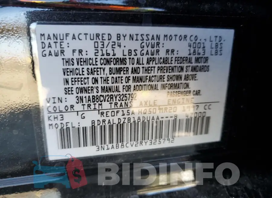 3N1AB8CV2RY325792 Photo# 12