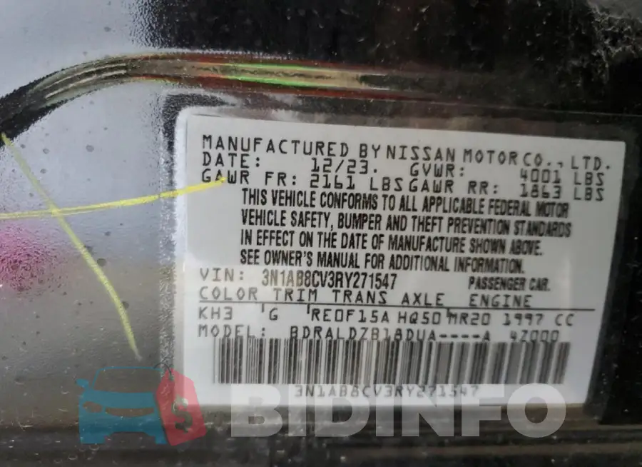 3N1AB8CV3RY271547 Photo# 12