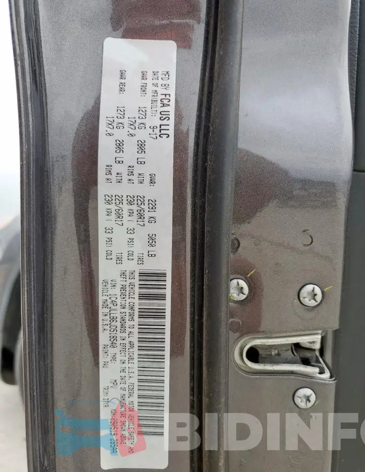 1C4PJLLB6JD518540 Photo# 14