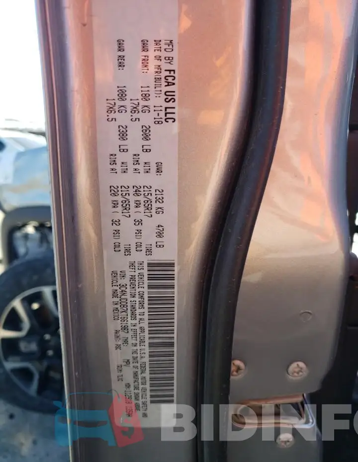 3C4NJDDB7KT661987 Photo# 12