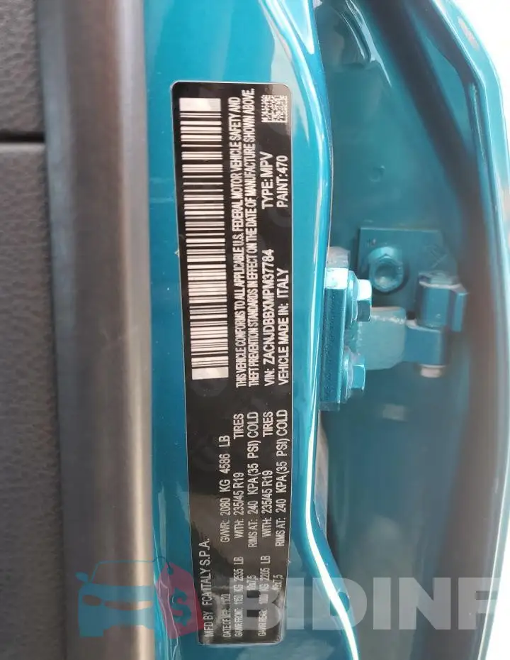ZACNJDBBXMPM37784 Photo# 12