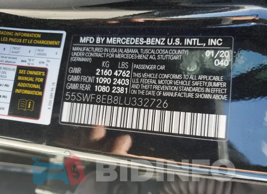 55SWF8EB8LU332726 Photo# 12