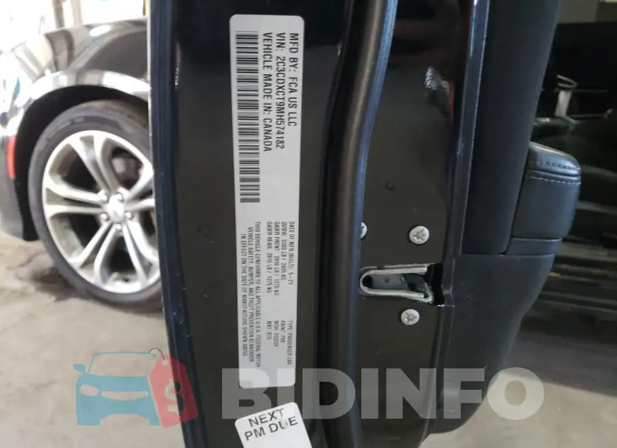 2C3CDXCT9MH574182 Photo# 13