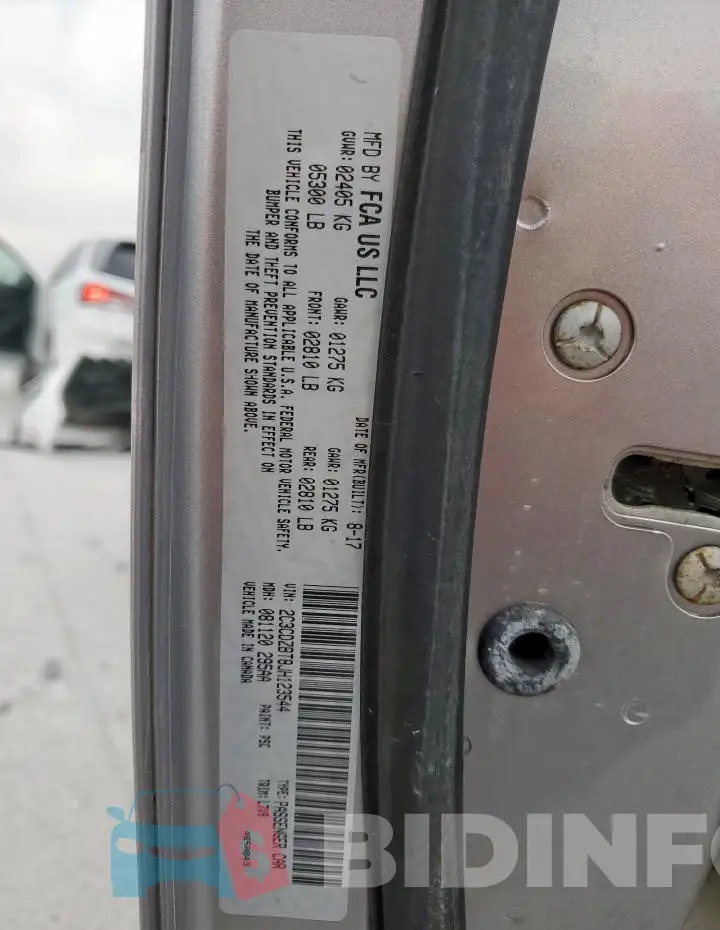2C3CDZBT8JH123544 Photo# 12