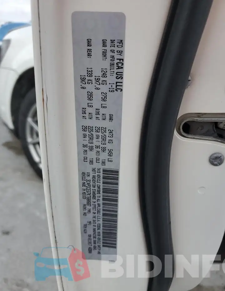 3C4PDCEG7KT680687 Photo# 13