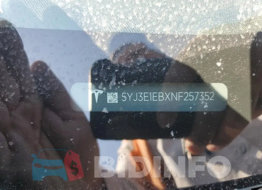 5YJ3E1EBXNF257352 Photo# 12