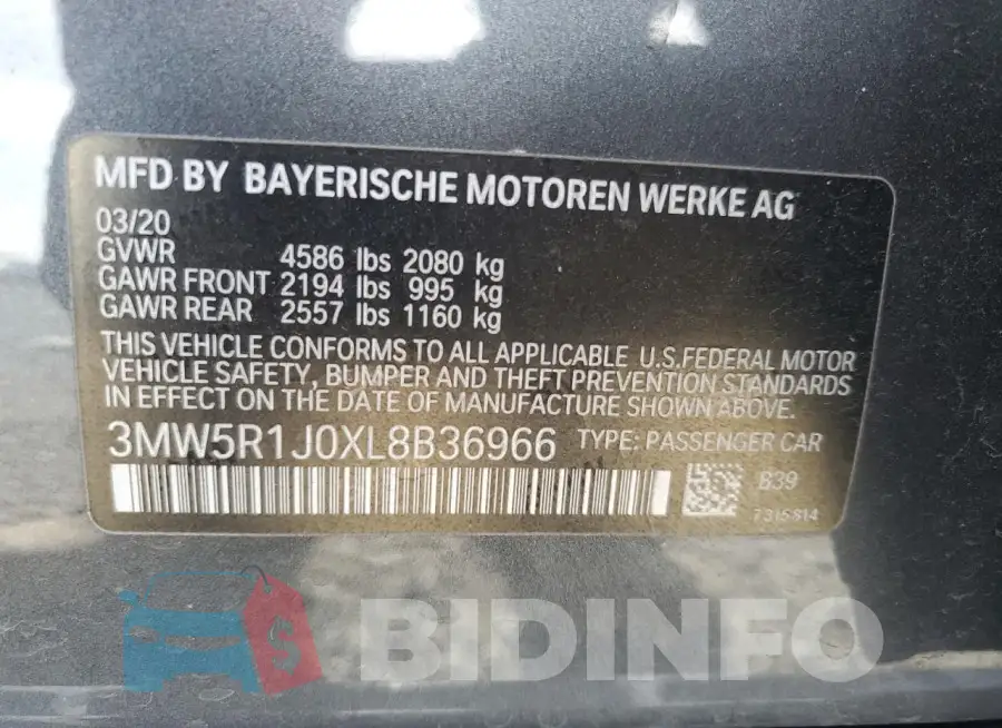 3MW5R1J0XL8B36966 Photo# 12
