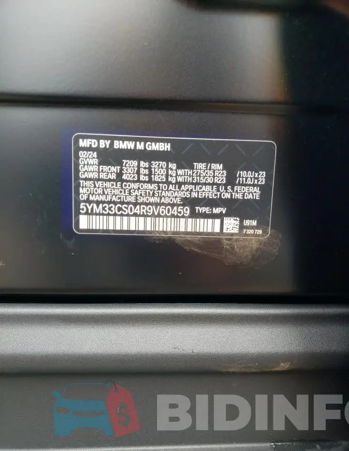 5YM33CS04R9V60459 Photo# 13