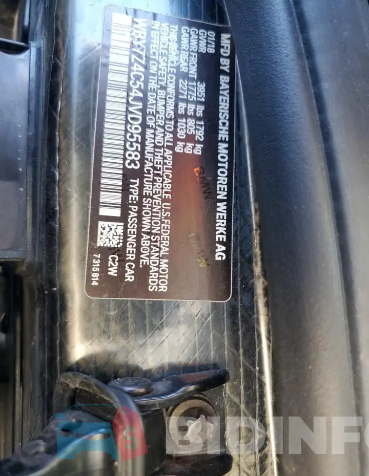 WBY7Z4C54JVD95583 Photo# 12