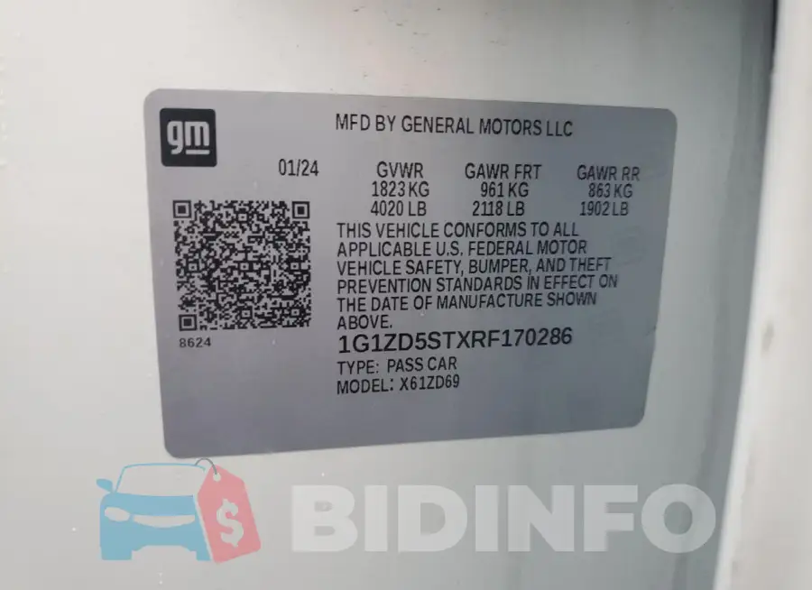 1G1ZD5STXRF170286 Photo# 13