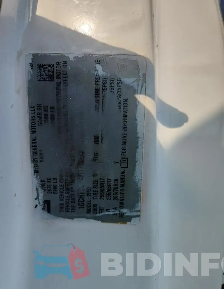 1GCHTDEN1J1178954 Photo# 12