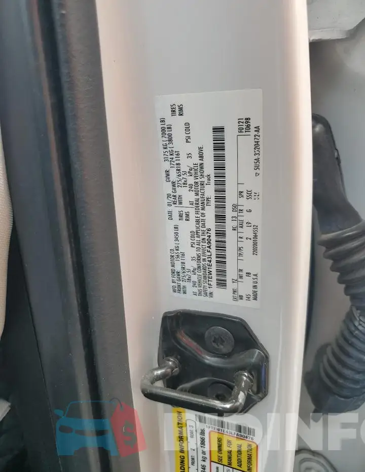 1FTEW1E43LFA90476 Photo# 12